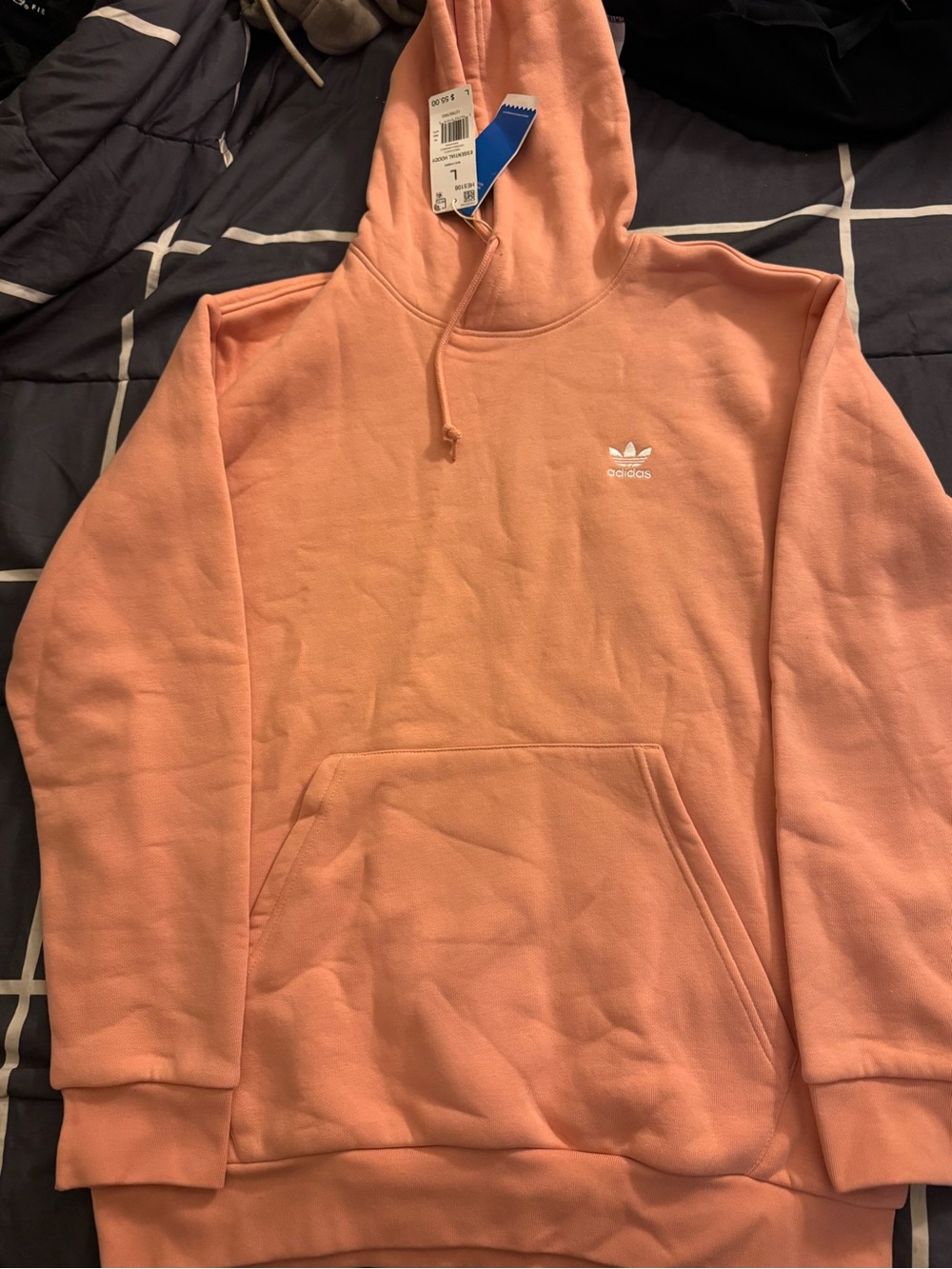 BRAND NEW‼️ Adidas Men’s Peach Trefoil Hoodie🍑